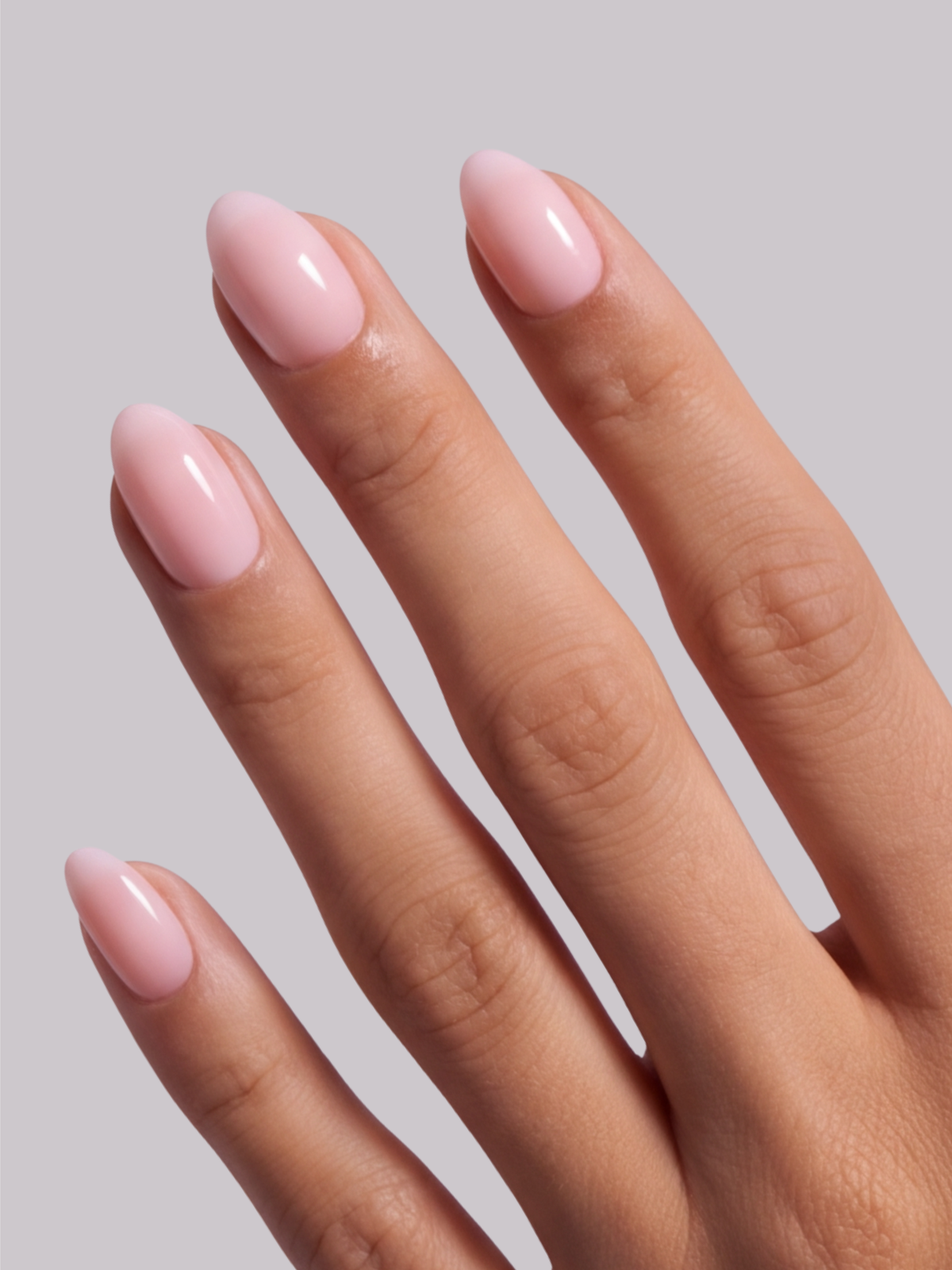 Jelly pink oval